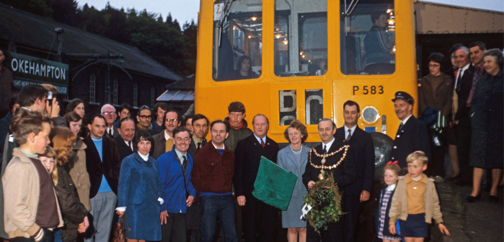 Last train from Okehampton in 1972