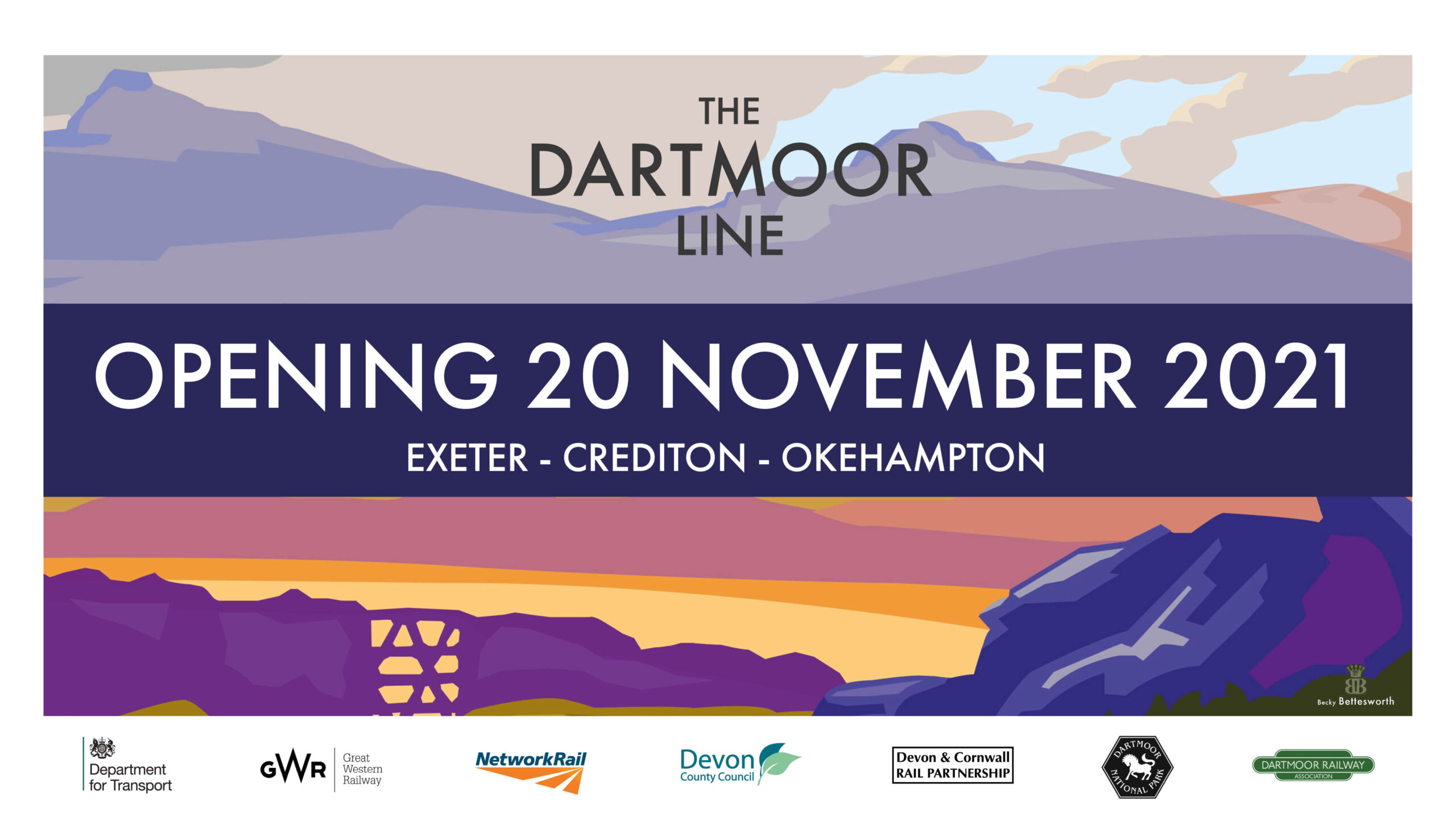 The Dartmoor Line - Opening 20 November 2021