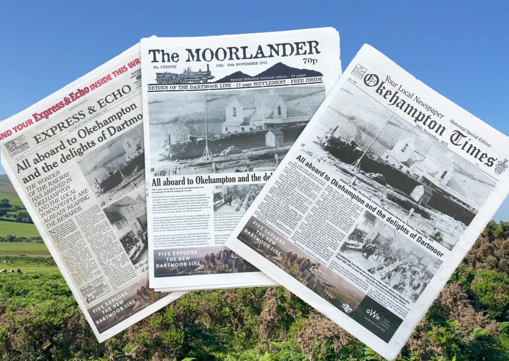 Historical-style-newspaper wraps